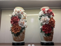 Bình Hoa Mẫu Đơn 40cm