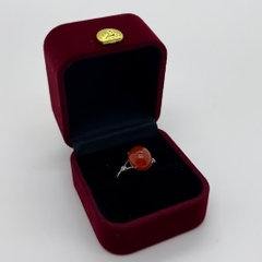 Nhẫn Bạc S925 Nam Hồng