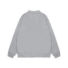 K09-AK2 Rib Cardigan-Xám đậm