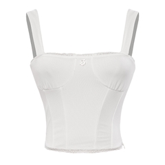 SISTERS Áo croptop kiểu Corset Fannie