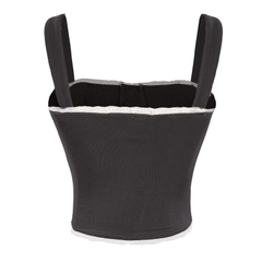 SISTERS Áo croptop kiểu Corset Fannie