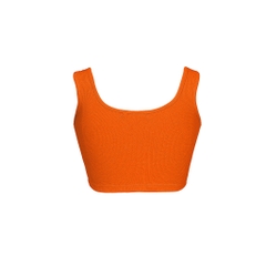 Sisters Áo croptop bản to thun gân co giãn Lendi