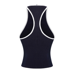 SISTERS Áo ba lỗ khoét sâu Fencii