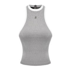 SISTERS Áo ba lỗ khoét sâu Fencii