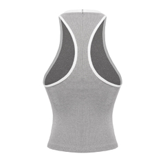 SISTERS Áo ba lỗ khoét sâu Fencii