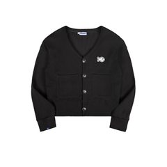 DKMV Cropped Rib Cadigan