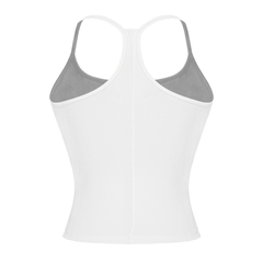 SISTERS Áo cổ yếm dáng dài ôm body Akina