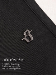 SISTERS Áo croptop ba lỗ cổ bẻ Isobe