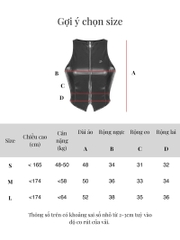 SISTERS Áo croptop gile da Delilah