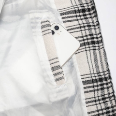 DSW Flannel Hooded Jacket