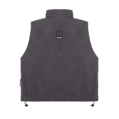 DSW Fleece Zip-Up Vest Jacket