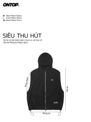 ONTOP Nylon Hooded Vest