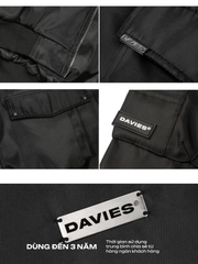 DSW Double Box Hooded Bomber Jacket