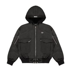 DSW Double Box Hooded Bomber Jacket