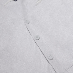 K09-AK2 DKMV Rib Cardigan-Xám