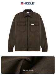 Áo khoác da lộn nam 2 lớp Classic HIDDLE H11-AK1