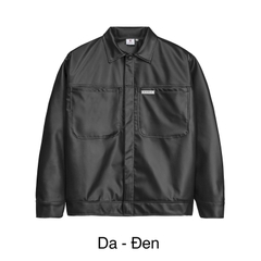 Áo khoác da nam cao cấp Hiddle Classic H10-AK7