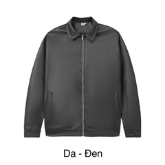 Áo khoác da nam hàng hiệu form Casual chính hãng HIDDLE H11-AK2