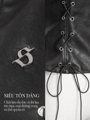 SISTERS Áo khoác da Georgina