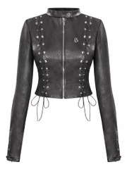 SISTERS Áo khoác da Georgina