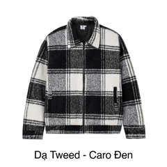 H11-AK7 Áo khoác dạ nam cao cấp Hiddle - Caro