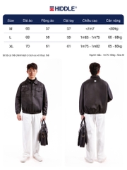 Áo Khoác dù nam túi Hộp Hiddle H11-AK9