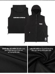 DSW DAVIES Crew Hooded Vest Jacket