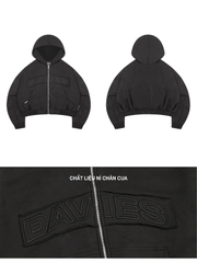 DSW Patchwork Hoodie Zip