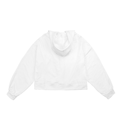 K03-AK3 Hoodie Zip Logo-Trắng