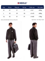 Áo khoác kaki nam cao cấp cổ trụ nút bấm H9-AK9