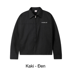 Áo khoác nam đen dáng ngắn Hiddle H8-AK8