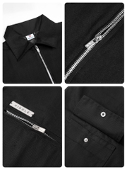 H9-AK4 Áo khoác kaki 3 túi sang trọng