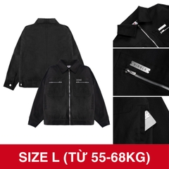 Áo khoác kaki Hiddle kiểu dáng Biker H10-AK3