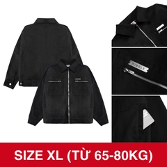 Áo khoác kaki Hiddle kiểu dáng Biker H10-AK3