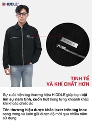 Áo khoác kaki Hiddle kiểu dáng Biker H10-AK3