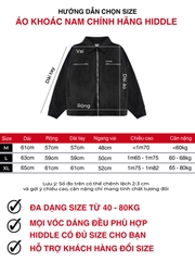 Áo khoác kaki Hiddle kiểu dáng Biker H10-AK3