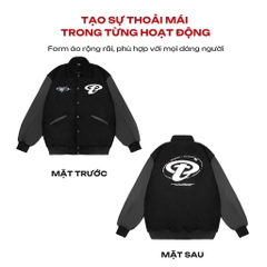 O21-AK16 Varsity Jacket Y2K