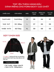 DSW Hoodie Zip Boxy Daviesism -Jacket