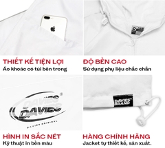 DSW Jacket Medal Reflective-Trắng