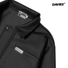 DSW Oversized Leather Jacket