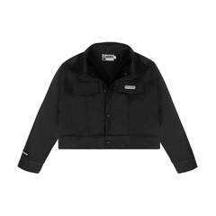 DSW Cropped Leather Jacket