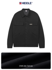 Áo khoác dạ nam cao cấp Hiddle khuy cài H13-AK4