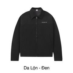 Áo khoác nam đen dáng ngắn Hiddle H8-AK8