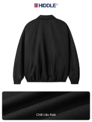 Áo khoác kaki kéo khóa ngực Hiddle H7-AK9
