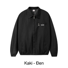 Áo khoác kaki kéo khóa ngực Hiddle H7-AK9