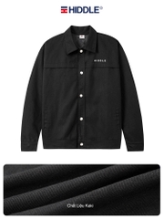 Áo khoác nam kaki cổ bẻ Hiddle H9-AK6