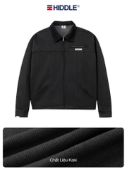 Áo khoác nam kaki phối cổ ticke Hiddle H-AK6