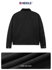 Áo khoác nam kaki phối cổ ticke Hiddle H-AK6