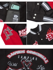 DSW Camping Club Bomber Varsity Jacket