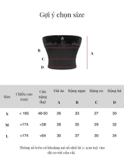 SISTERS Áo tube phối lông Moonbeam - Đen